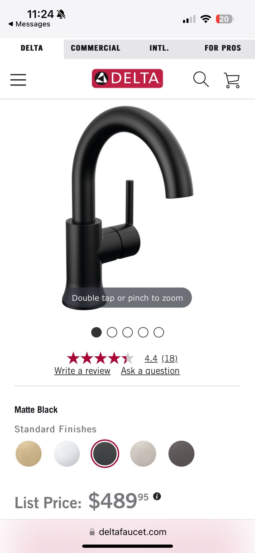 Brand New Delta Single Handle Bathroom Faucet,New Products : American Fashion Style Bags On Sale