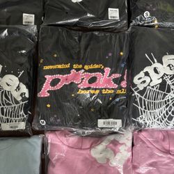 P*nk Spider Hoodie