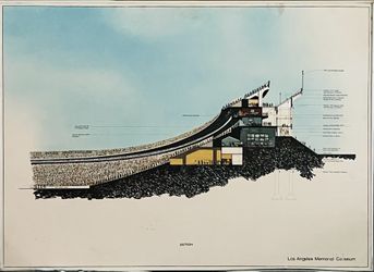 Los Angeles Memorial Coliseum Rendering Section