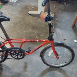 Fold Up Bike