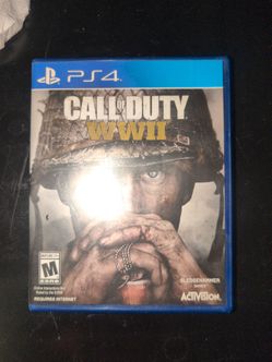 Call of duty world war II for PS4