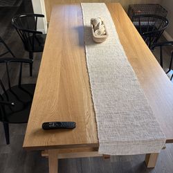 IKEA DINING OAK TABLE