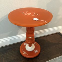 TEXAS LONGHORNS CUSTOM BUILT TABLE