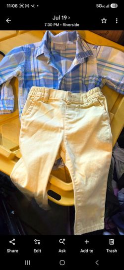 New Baby size 18 outfit