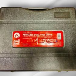 GS 3400P Dual Fuel Portable Camping Stove Propane Butane Patent Pending