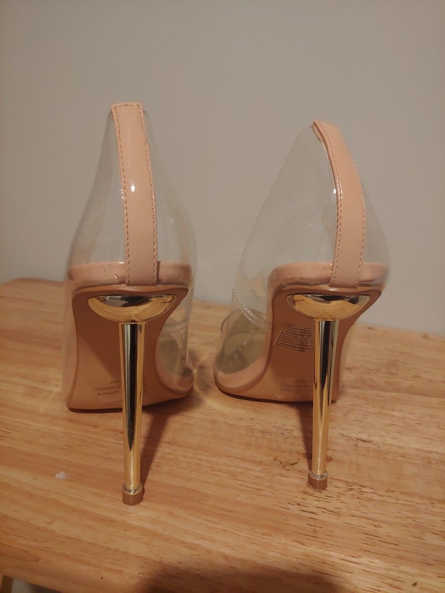Clear The Pump Fashion Nova Heels