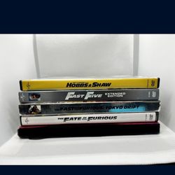 Fast And Furious DVD Movies 