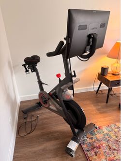 Peloton stationary bicycle. Barely used.