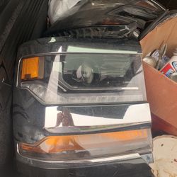 2016 Chevy Silverado Headlight Left Side
