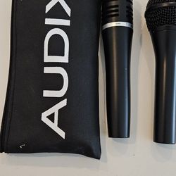 Audix OM-2 and DR-GX1 XLR Microphone