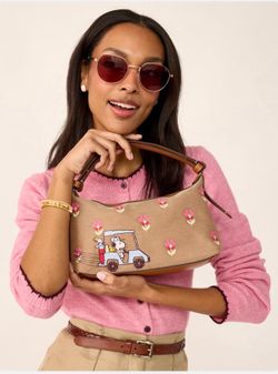 Peanuts Roxbury Crescent Shoulder Bag