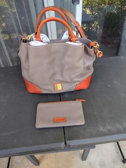 Dooney & Bourke Pebble Grain Brenna satchel