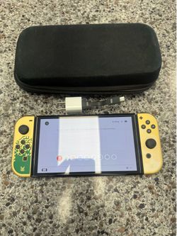 NINTENDO SWITCH OLED ZELDA LOZ TOTK EDITION