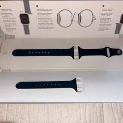 Abyss Blue Apple Watch Sport Band 41MM