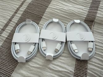Apple usb c braided charging cables.