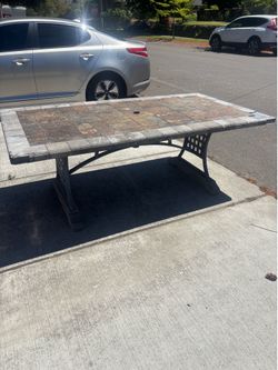 Outdoor table