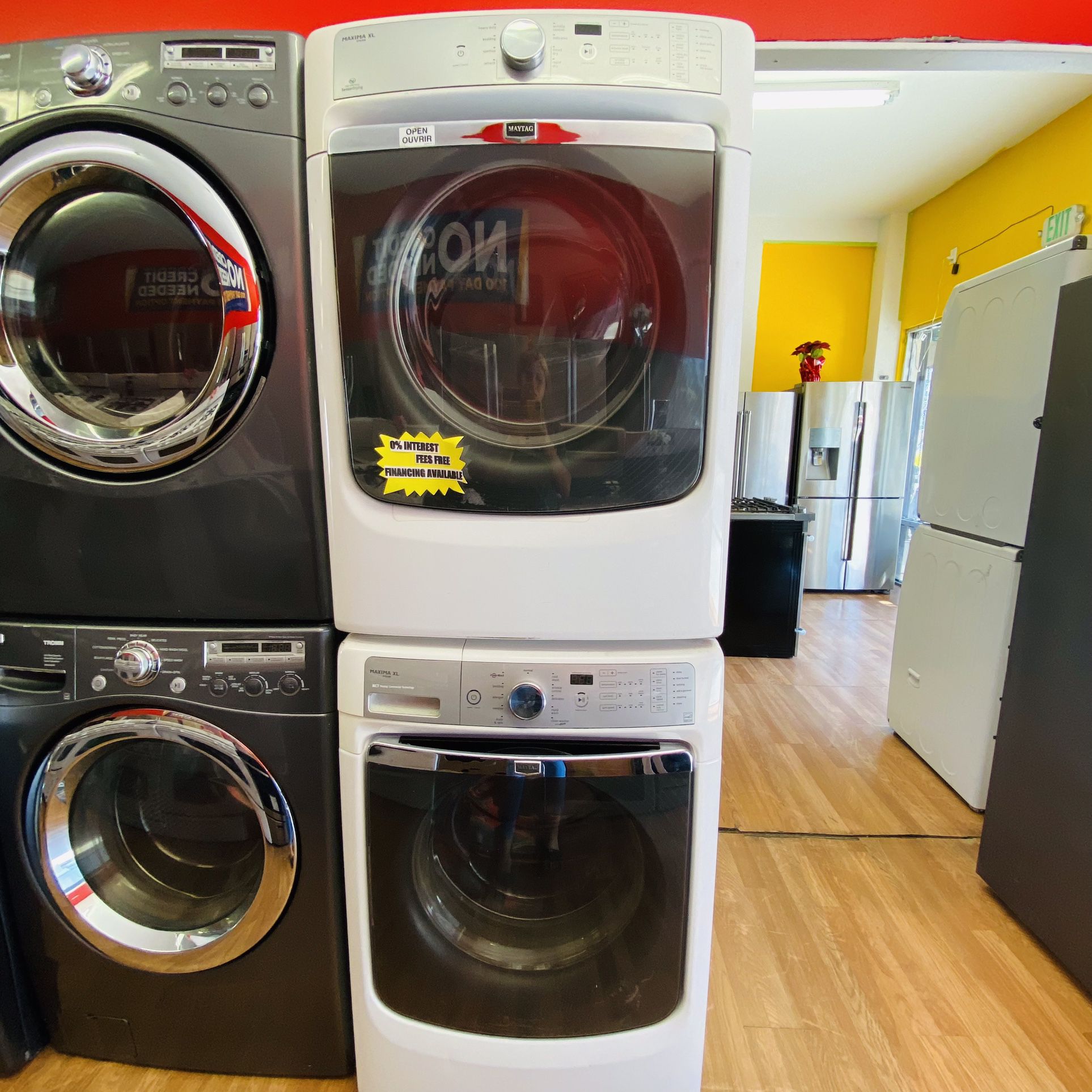 MAYTAG WASHER AND DRYER FINANCING AVAILABLE 