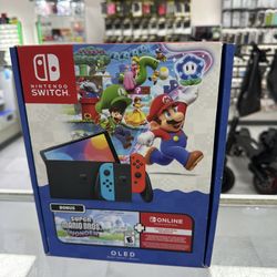 Nintendo Switch OLED Mario Bundle! Finance For $50 Down Payment!!