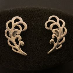 Vintage Sterling Silver Earrings 