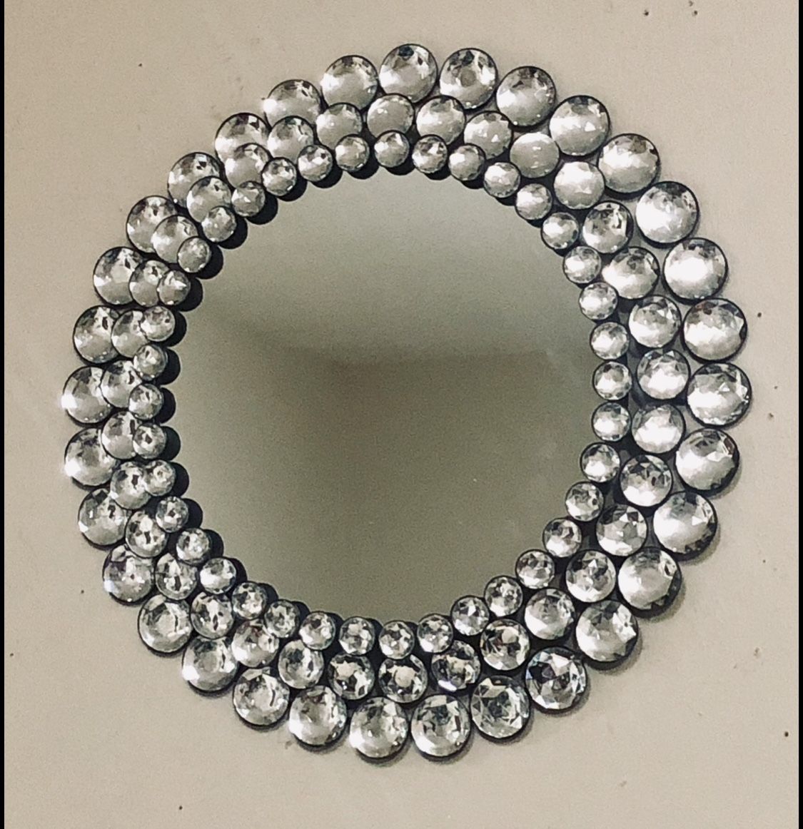 Beautiful Glam Bling Mirror 17”