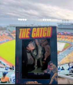 LA Dodgers The Catch Kike Hernandez Andy Pages Bobblehead 9/6/26