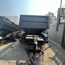 5x8x2 Dump Trailer