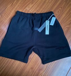 Essentials Fear Of God Black Shorts