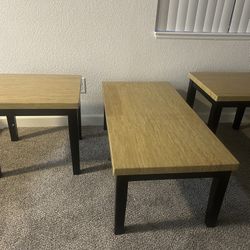 Living Room Set Of 3 Tables 