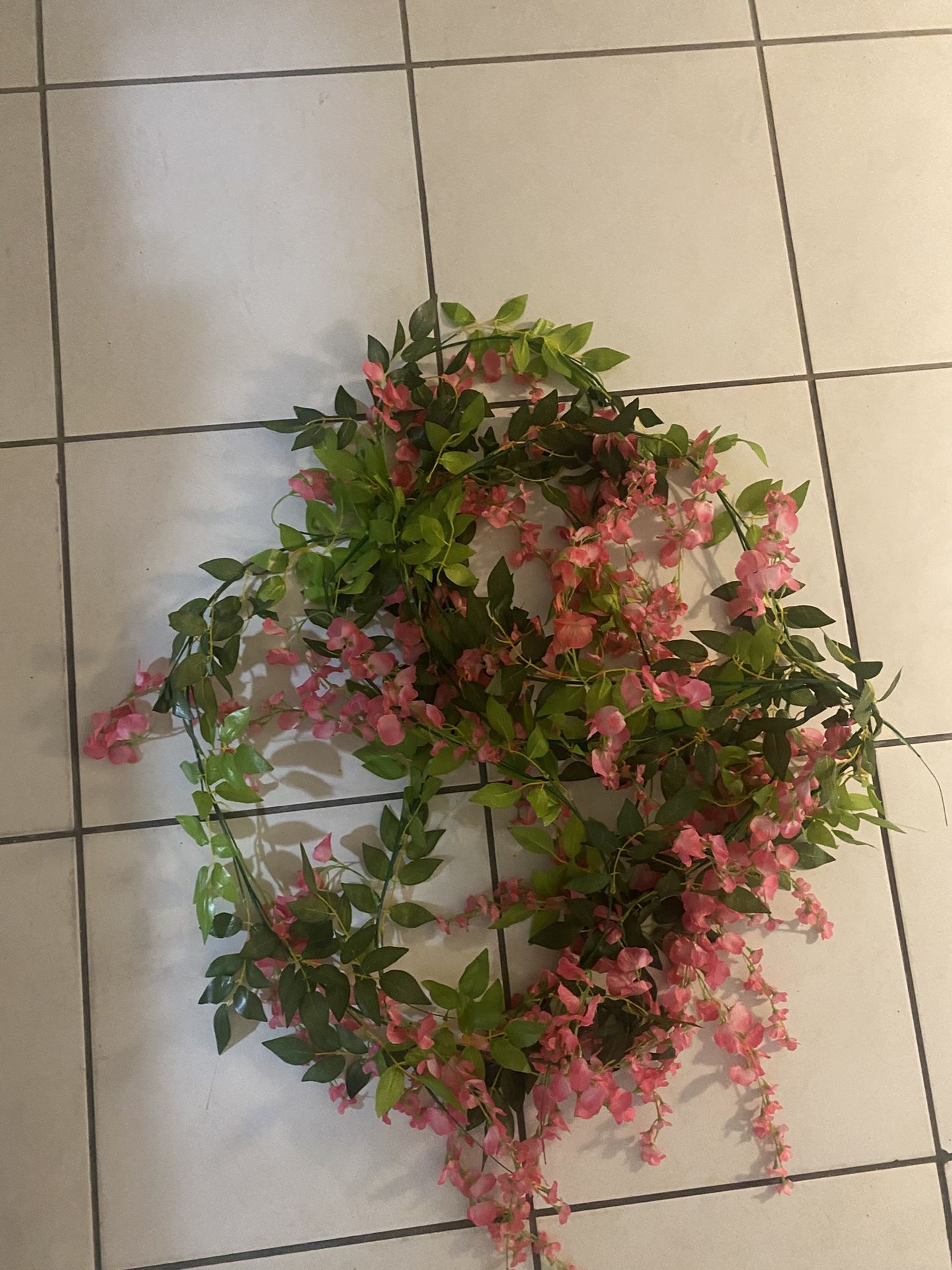 Flower Vine Decor // Glass Decor