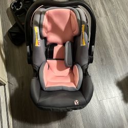 Pink Car Seat