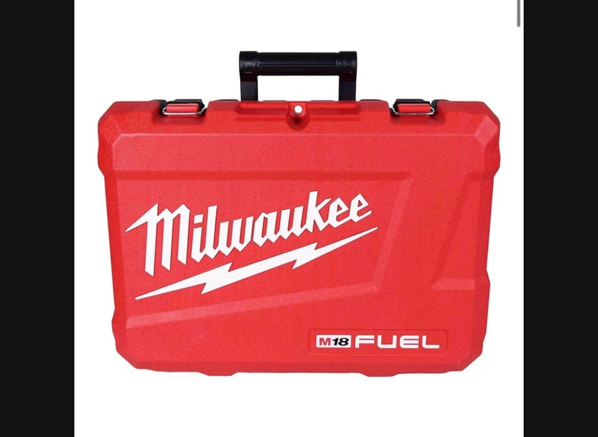 Milwaukee Tool Combo Case M 18 Fuel Drill Red Case only