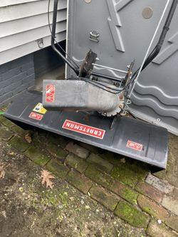 42”Craftsman Snow Thrower