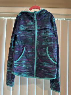Girls Ivivva Jacket By Lululemon Sweatshirt Hoodie (Size 10)