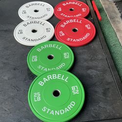 STANDARD BUMPER PLATES