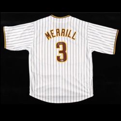 Jackson Merrill Signed Jersey 