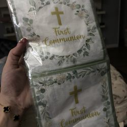 First Communion Napkins 