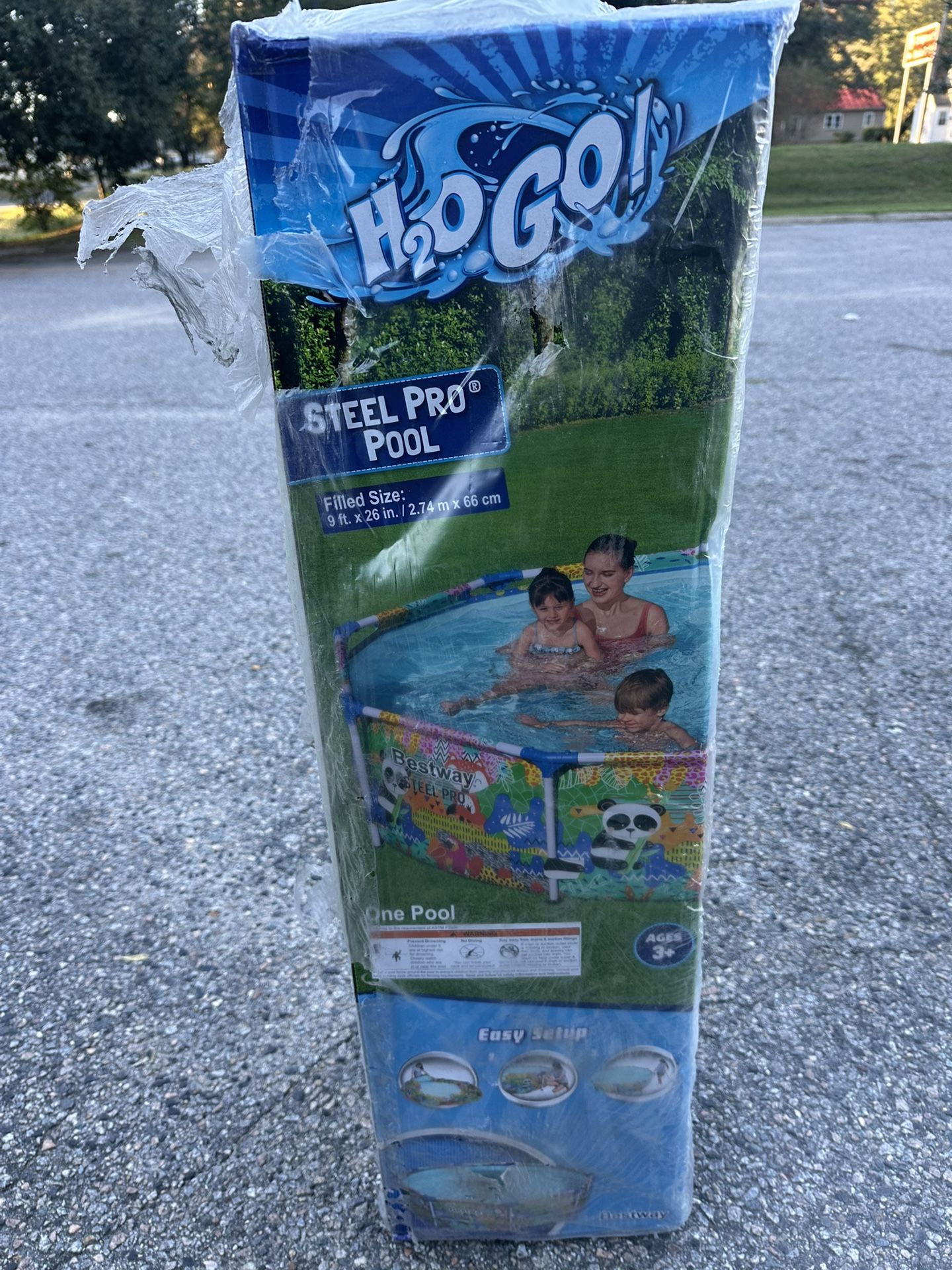 Outdoor Steel Frame Pool