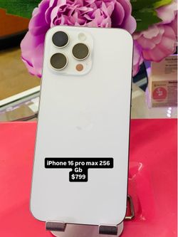 iPhone 16 pro max 256 Gb and clean Imei