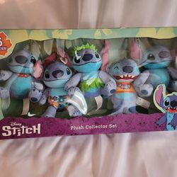 Disney Stitch Plush Collector Set