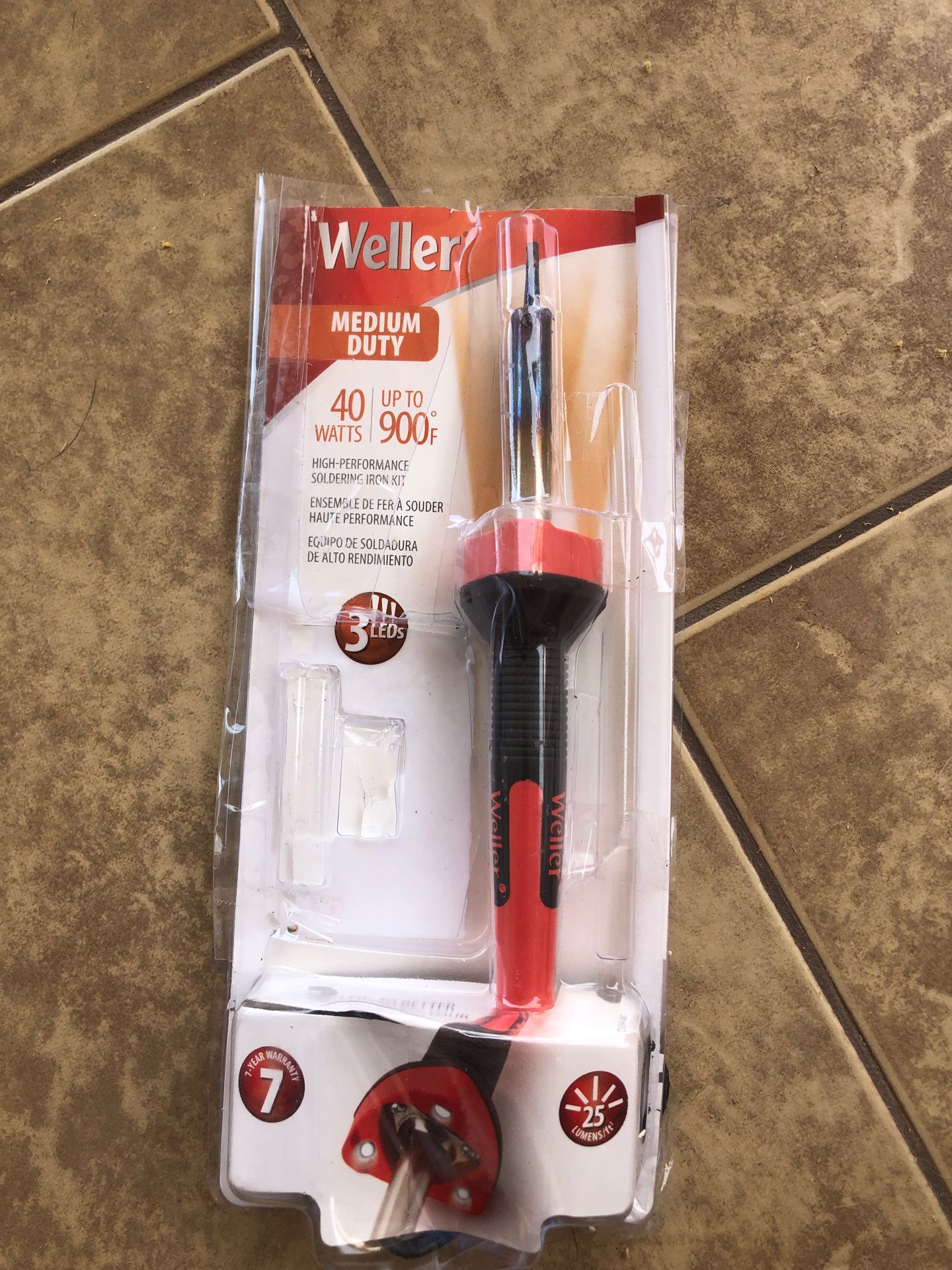 Weller 40-Watt LED Soldering Iron Kit