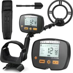 Metal Detectors for Adults Waterproof: Professional Higher Accuracy Higher Sensitivity 9 Gold Detector with Bigger LCD Display, Advanced DSP Chip 10" 