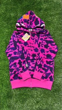 Bape hoodie purple