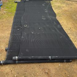Pool Solar Heater Panels 3 Total   FREE