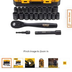 DeWalt Socket Set