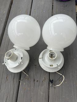 Glass Globes lights