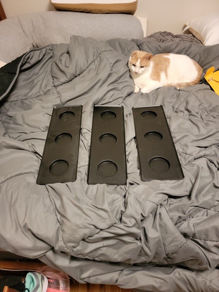 3 Candle Holders