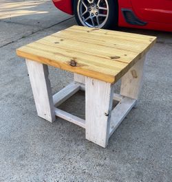 Farmhouse End Table