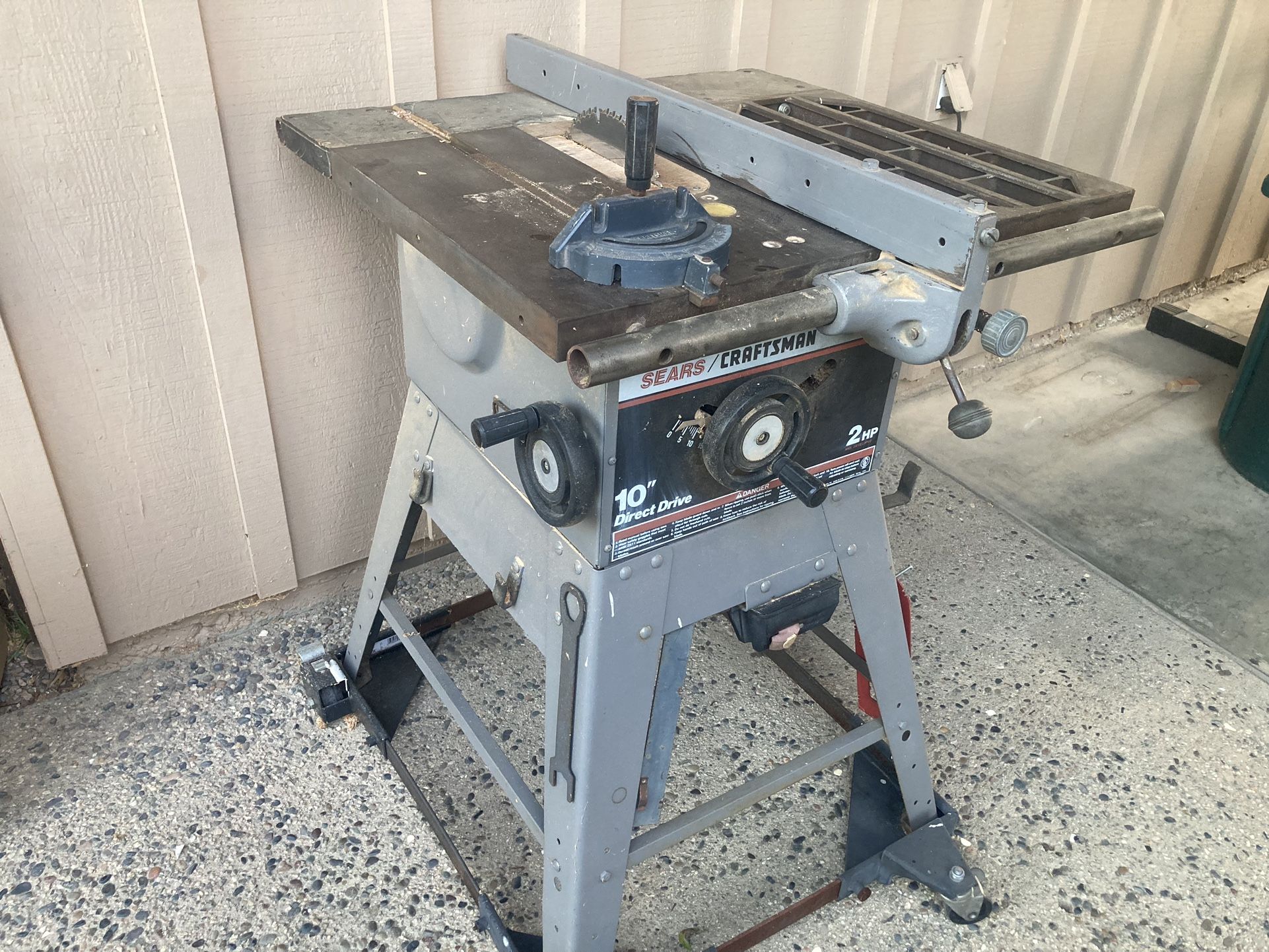 Craftsman 10 Inch Table Saw
