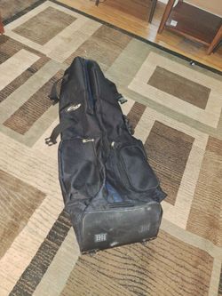 Soft body travel case with wheels