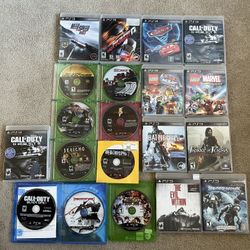 PS3 Games $15 each